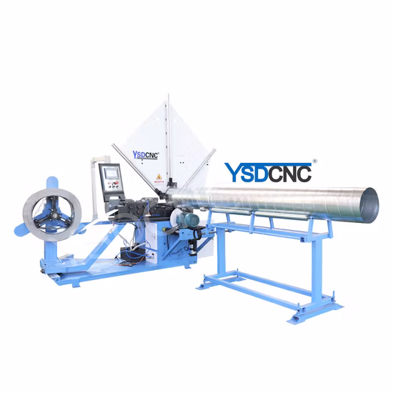 Spiral Duct Forming Machine for Round Duct Making Spiral Tube Former Machine