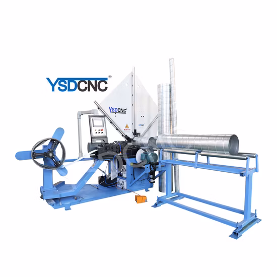 Spiral Duct Forming Machine for Round Duct Making Spiral Tube Former Machine