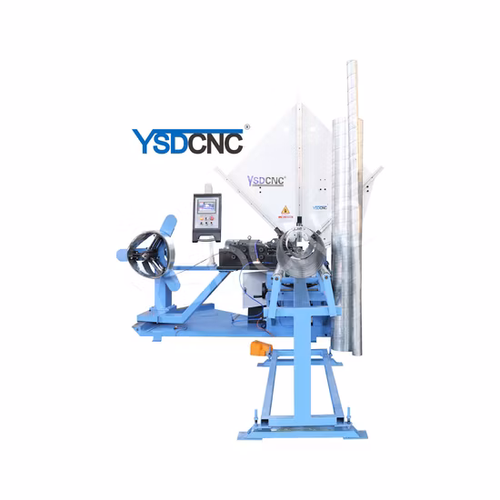 Spiral Duct Forming Machine for Round Duct Making Spiral Tube Former Machine