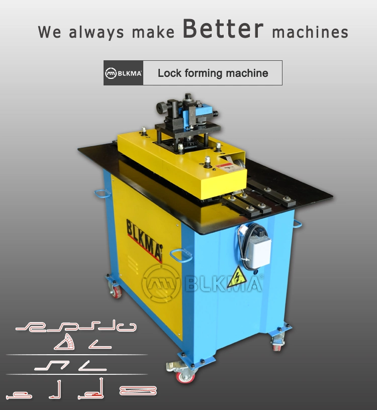 Sheet Metal Lock Forming Machine, Lock Making Machine, Lockformer