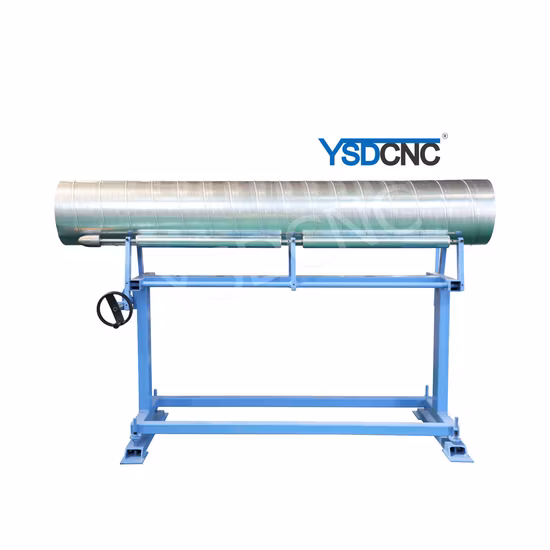 Maschine zur Herstellung runder Luftrohrkanäle