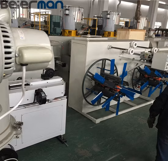 Wellrohrmaschine, einwandige runde Wellrohr-Produktionslinie, 35–140 mm, Vorspannungsbetonrohrherstellungsmaschine