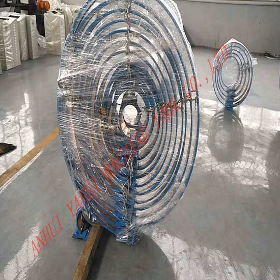 Spiralrohrformmaschine für die Herstellung runder Luftkanäle